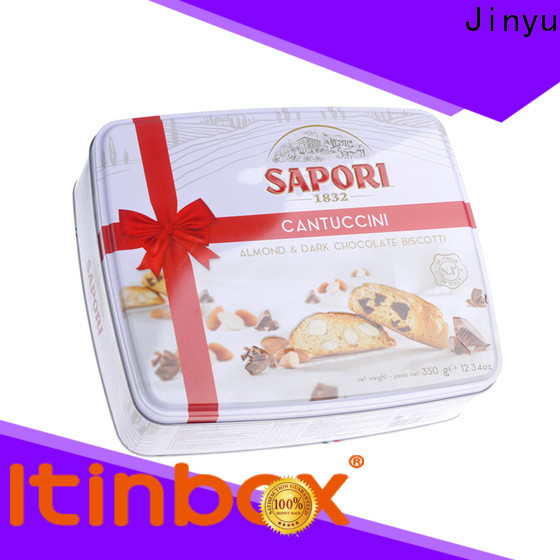Jinyu hot-sale tins of chocolates supplier for packing