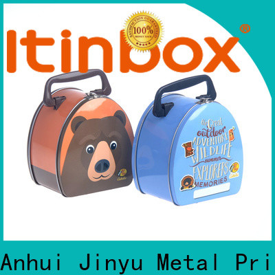 Jinyu tin dog food container supplier for work