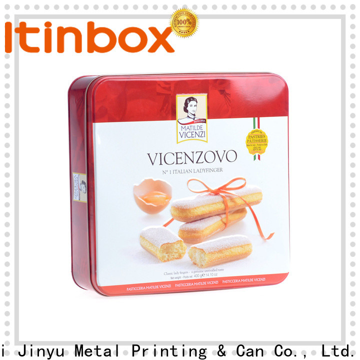 Jinyu cookie tins bulk experts for supermarket