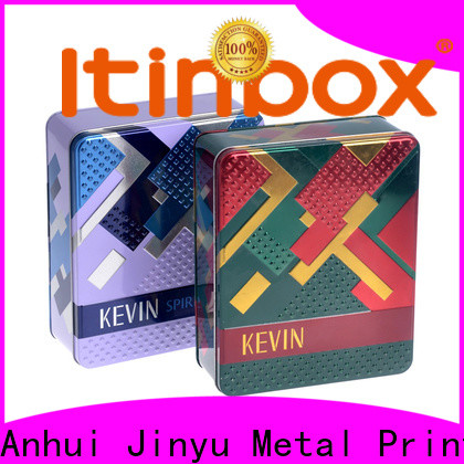 Jinyu small tin boxes in different shape for work