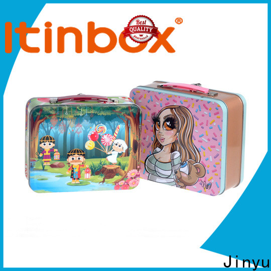 Jinyu cookie tin box manufacturers for supermarket