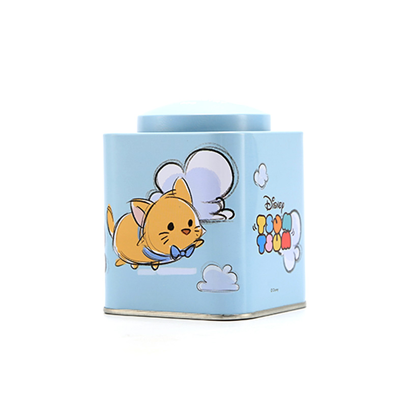 Square pet food tin box