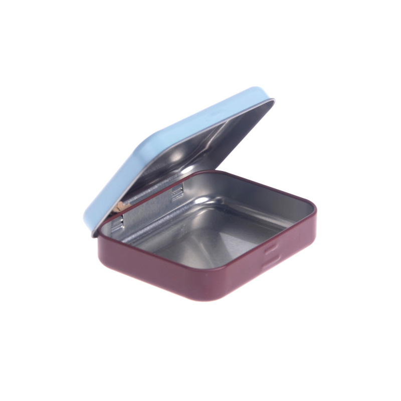 small tin box with lid  supply for candy-1