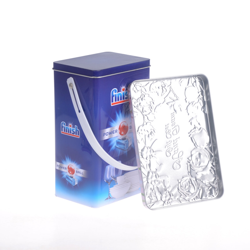 Itinbox laundry detergent tin box